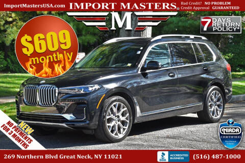 2021 BMW X7 for sale at Import Masters in Great Neck NY