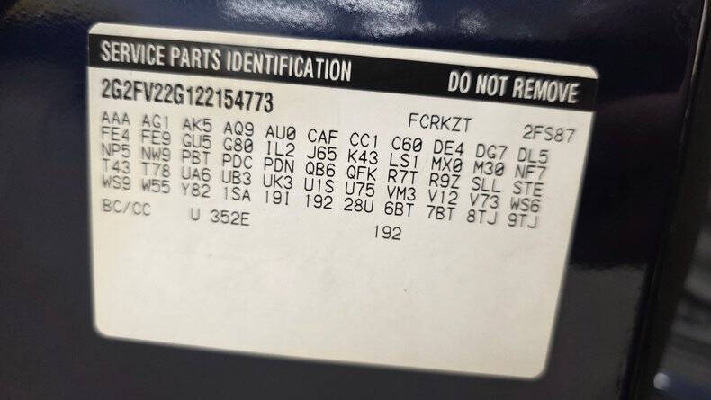 2002 Pontiac Firebird