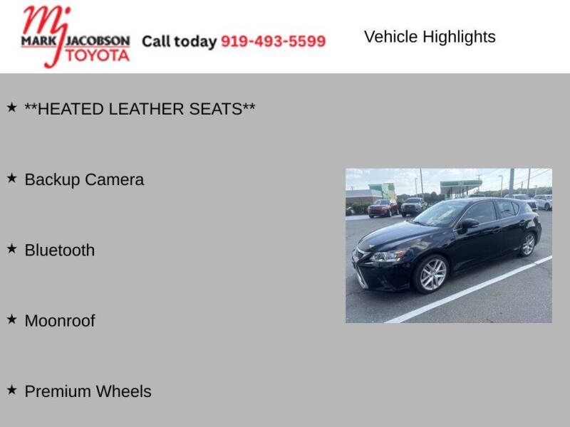 2016 Lexus CT 200h