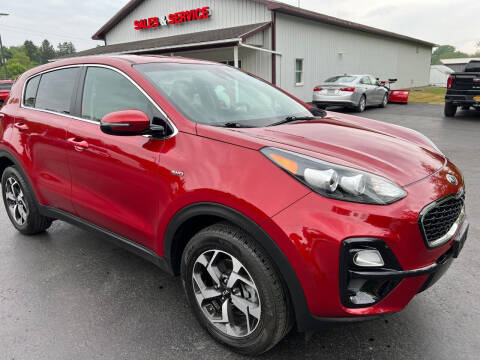 2020 Kia Sportage for sale at Thompson Motors LLC in Attica NY