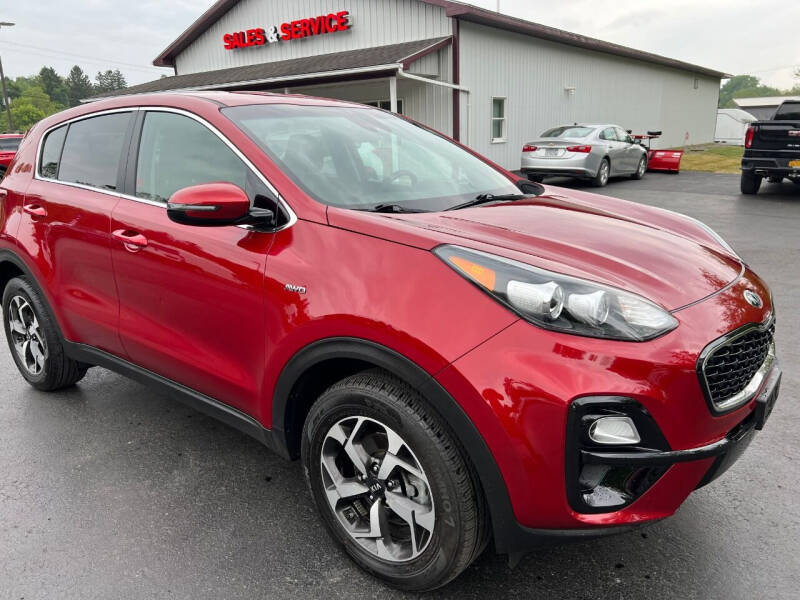 2020 Kia Sportage for sale at Thompson Motors LLC in Attica NY