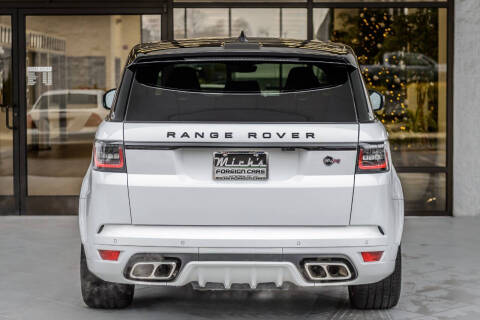 2019 Land Rover Range Rover Sport SVR