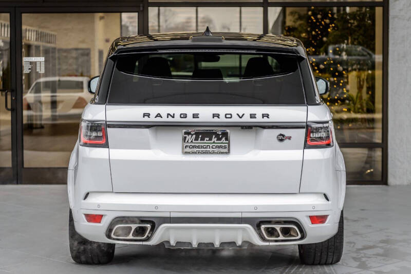 2019 Land Rover Range Rover Sport SVR
