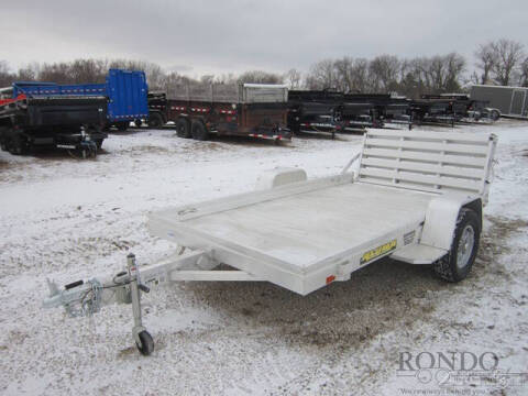 2025 Aluma Aluminum Single Axle Utility 6 for sale at Rondo Truck & Trailer in Sycamore IL