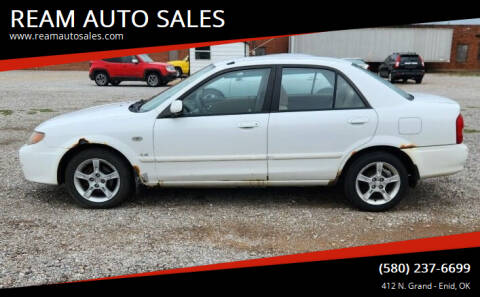 2003 Mazda Protege for sale at REAM AUTO SALES in Enid OK