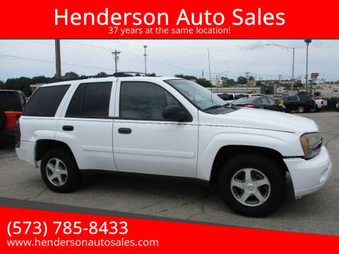 2006 Chevrolet TrailBlazer for sale at Henderson Auto Sales in Poplar Bluff MO