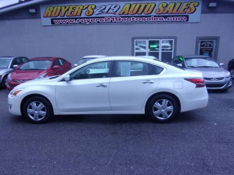 2015 Nissan Altima for sale at ROYERS 219 AUTO SALES in Dubois PA