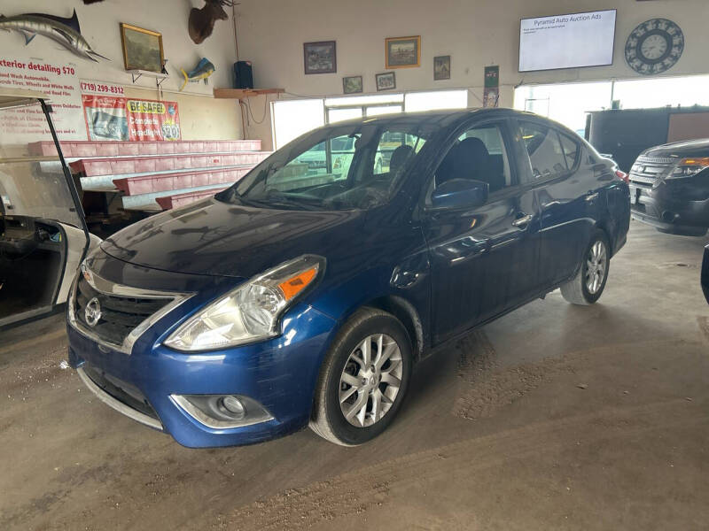 2018 Nissan Versa for sale at PYRAMID MOTORS - Pueblo Lot in Pueblo CO