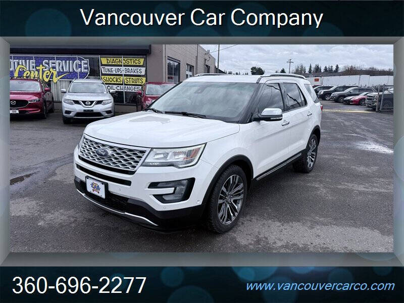 2016 Ford Explorer Platinum