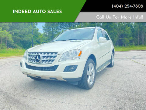 2011 Mercedes-Benz M-Class for sale at Indeed Auto Sales in Lawrenceville GA