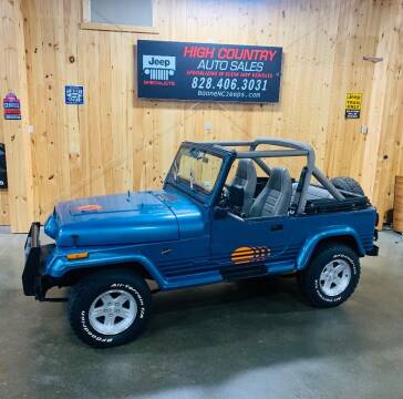 1991 Jeep Wrangler for sale at Boone NC Jeeps-High Country Auto Sales in Boone NC