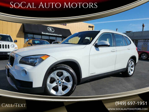 2014 BMW X1 for sale at SoCal Auto Motors in Costa Mesa CA