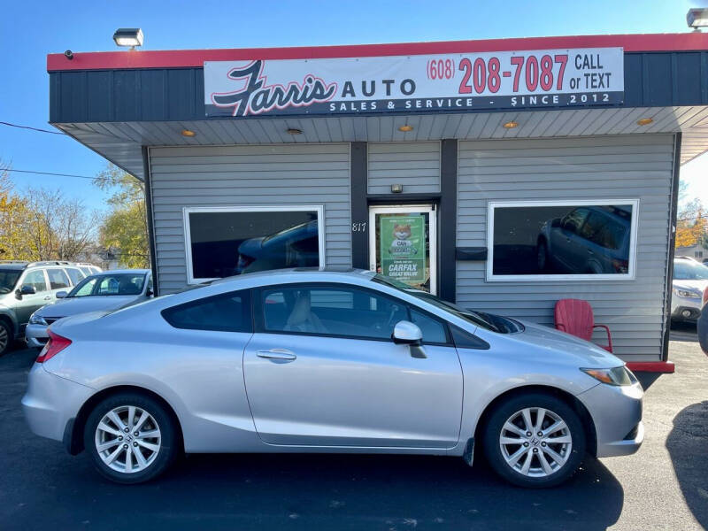 2012 Honda Civic for sale at Farris Auto - Main Street in Stoughton WI