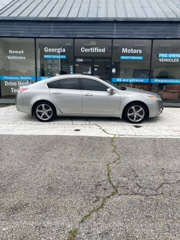 2009 Acura TL for sale at Georgia Certified Motors in Stockbridge GA