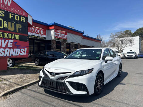 2022 Toyota Camry for sale at HW Auto Wholesale in Norfolk VA