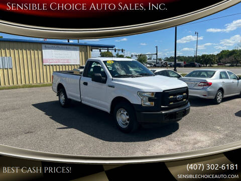 2016 Ford F-150 for sale at Sensible Choice Auto Sales, Inc. in Longwood FL