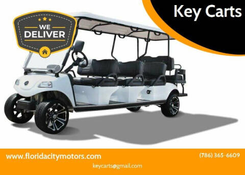 2022 Evolution Carrier 8 - Demo for sale at Key Carts in Homestead FL