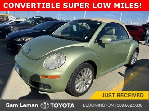 2008 Volkswagen New Beetle Convertible for sale at Sam Leman Mazda in Bloomington IL