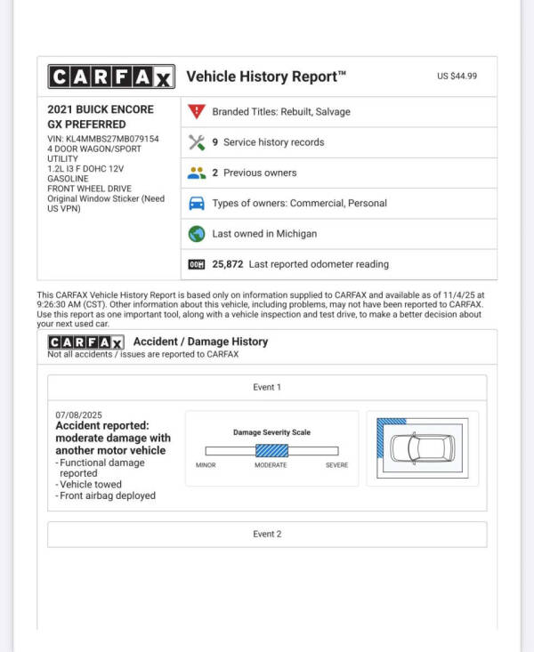 2021 Buick Encore GX Preferred
