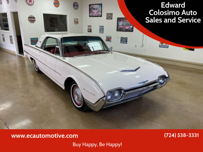 1961 Ford Thunderbird for sale at Edward Colosimo Auto Sales and Service in Evans City PA