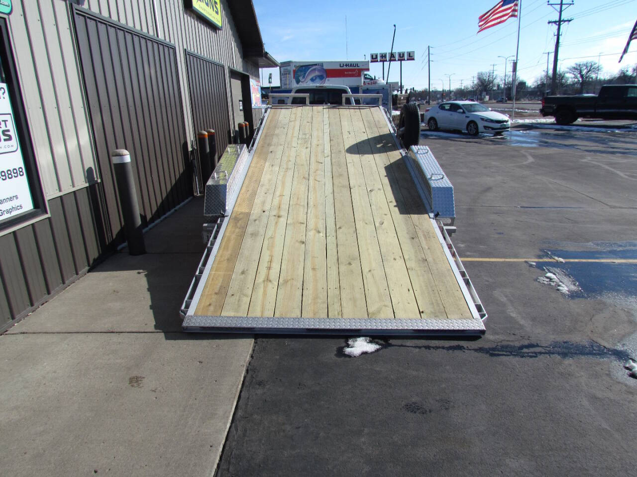 2024 CCT 20 Aluminum Car Hauler for sale at Car Smart Of St. Cloud in Saint Cloud, MN