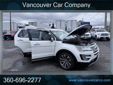 2016 Ford Explorer Platinum
