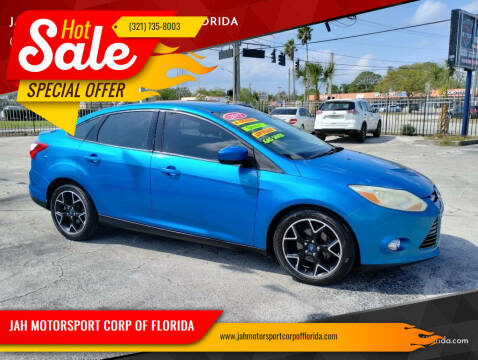 2012 Ford Focus for sale at JAH MOTORSPORT CORP OF FLORIDA in Cocoa FL