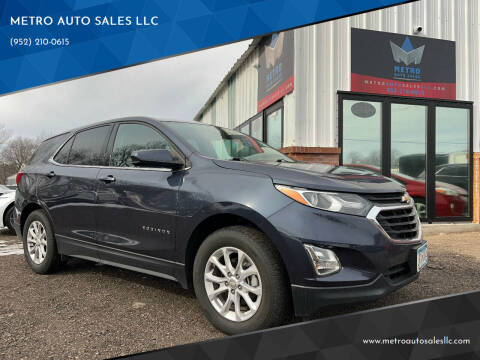 2019 Chevrolet Equinox for sale at METRO AUTO SALES LLC in Lino Lakes MN