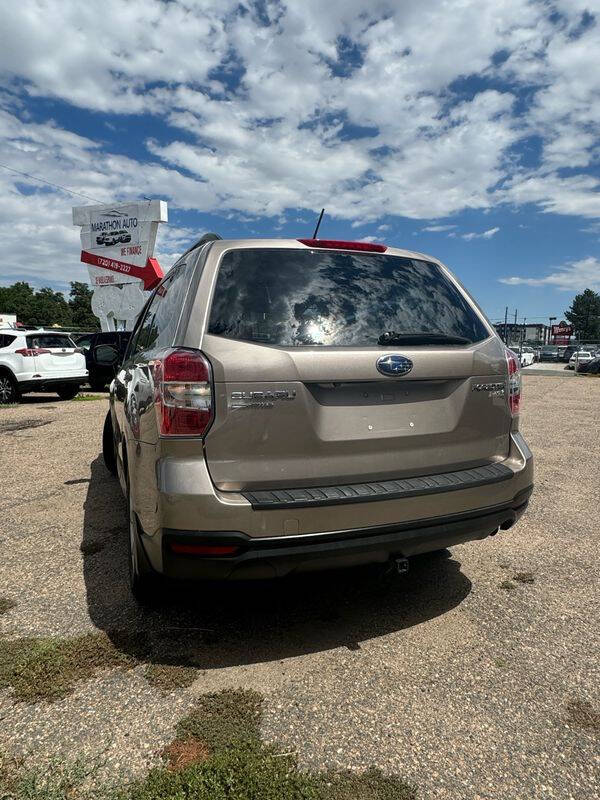 2015 Subaru Forester for sale at MARATHON AUTO in Denver, CO