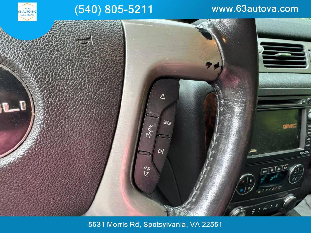 2011 GMC Yukon XL for sale at 63 Auto Inc in Spotsylvania, VA