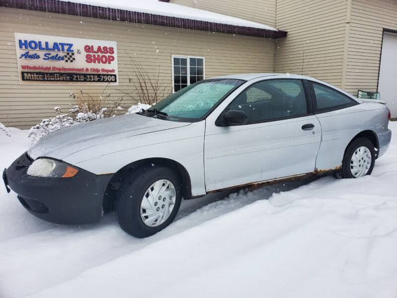 2003 Chevrolet Cavalier for sale at Hollatz Auto Sales in Parkers Prairie MN