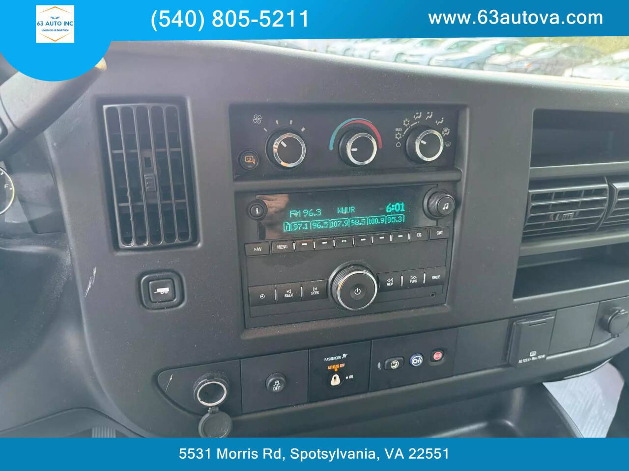 2019 Chevrolet Express for sale at 63 Auto Inc in Spotsylvania, VA