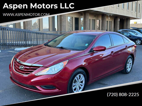 2011 Hyundai Sonata for sale at Aspen Motors LLC in Denver CO