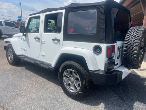 2016 Jeep Wrangler Unlimited Sahara