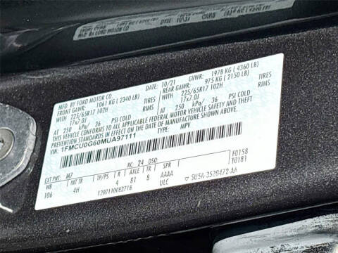 2021 Ford Escape SE