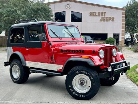 1980 Jeep CJ-7 for sale at SELECT JEEPS INC in League City TX