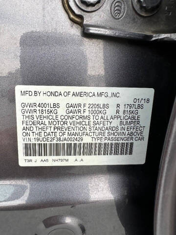 2018 Acura ILX w/AcuraWatch