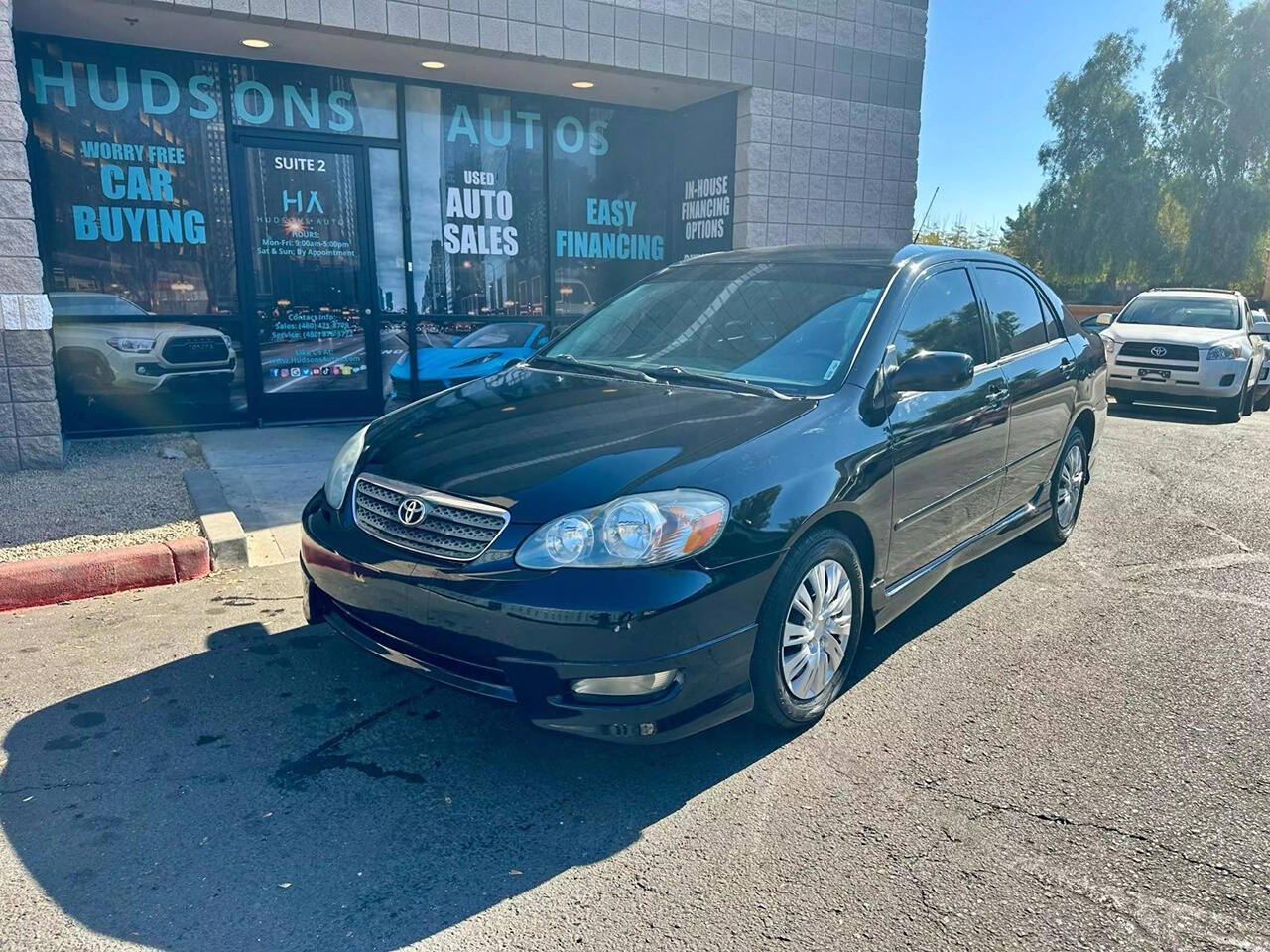 2007 Toyota Corolla for sale at HUDSONS AUTOS in Gilbert, AZ