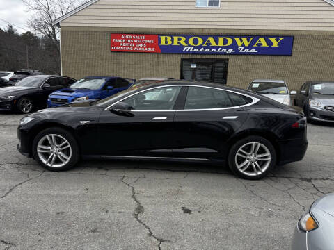 2014 Tesla Model S for sale at Broadway Motoring Inc. in Ayer MA