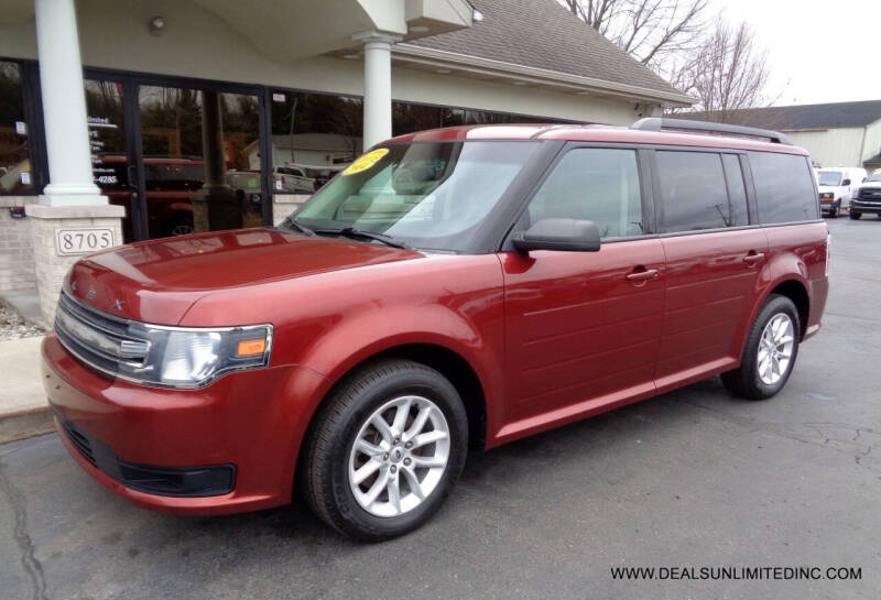 2014 Ford Flex for sale at DEALS UNLIMITED INC in Portage MI