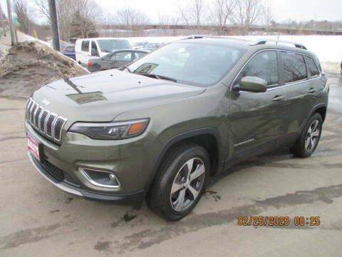 2021 Jeep Cherokee for sale at Percy Bailey Auto Sales Inc in Gardiner ME