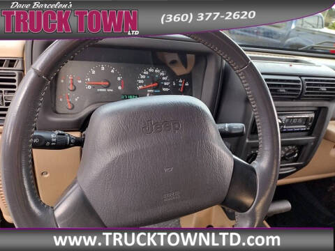 2001 Jeep Wrangler Sahara