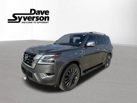 2022 Nissan Armada for sale at Dave Syverson Auto Center in Albert Lea MN
