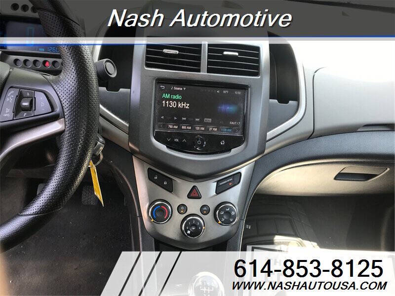 2013 Chevrolet Sonic LT Manual