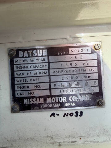 1966 Datsun 1600