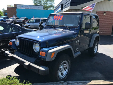 2005 Jeep Wrangler for sale at Corner Choice Motors in West Allis WI