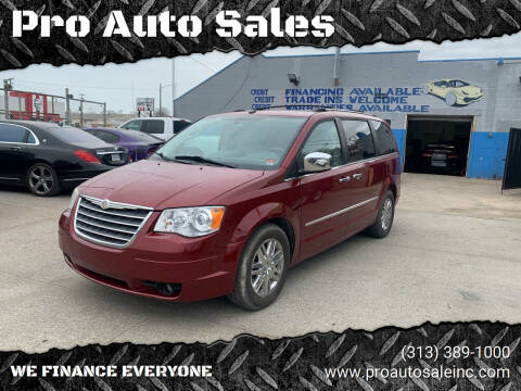 2010 Chrysler Town and Country for sale at Pro Auto Sales in Lincoln Park MI