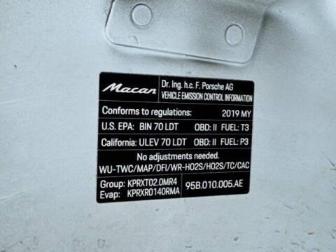 2019 Porsche Macan