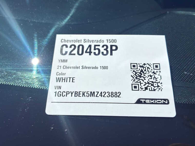 2021 Chevrolet Silverado 1500