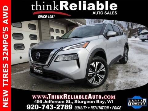 2021 Nissan Rogue for sale at RELIABLE AUTOMOBILE SALES, INC in Sturgeon Bay WI